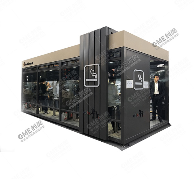 智能款成品吸烟亭